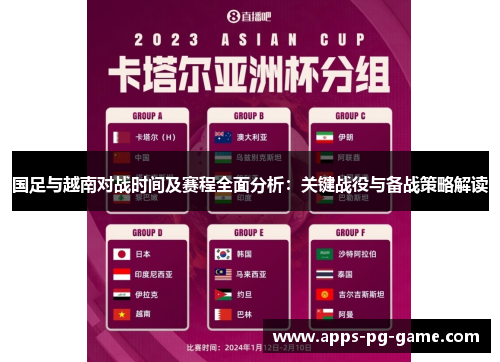 国足与越南对战时间及赛程全面分析：关键战役与备战策略解读